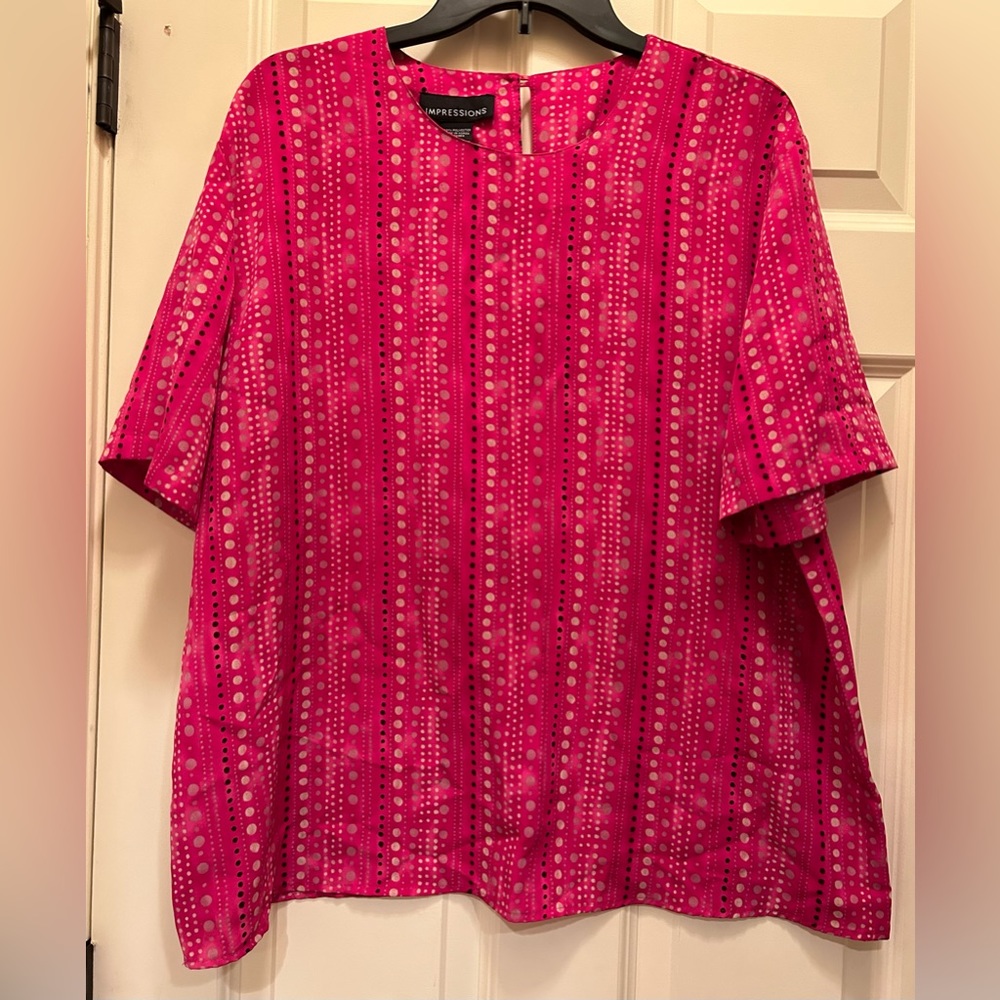 Impressions Women’s Blouse Size XL